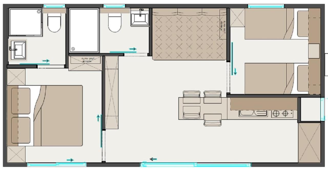 Village de vacances Camp Vransko - Mobile Homes 4*